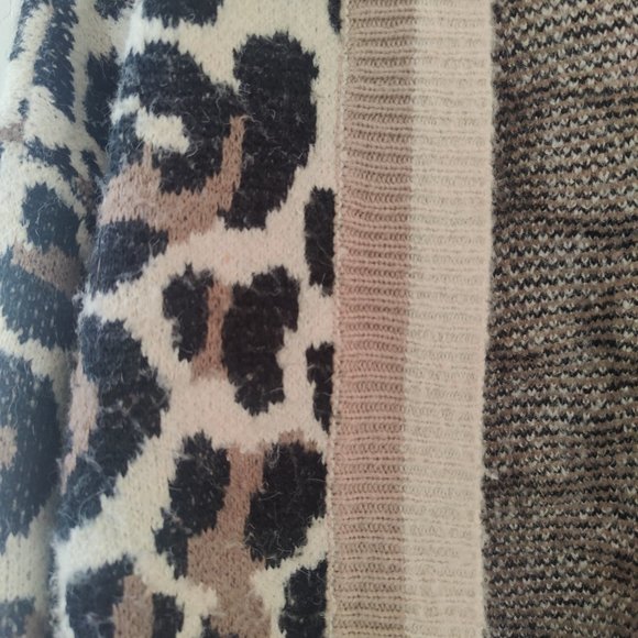 Anthropologie Line & Dot Luella Leopard Cardigan - Picture 5 of 5